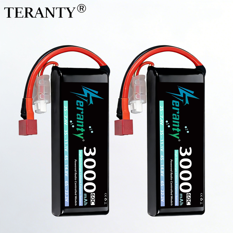 Rc Hobby Rc - 테란티 2S 3000mAh 리포 배터리 7.4V