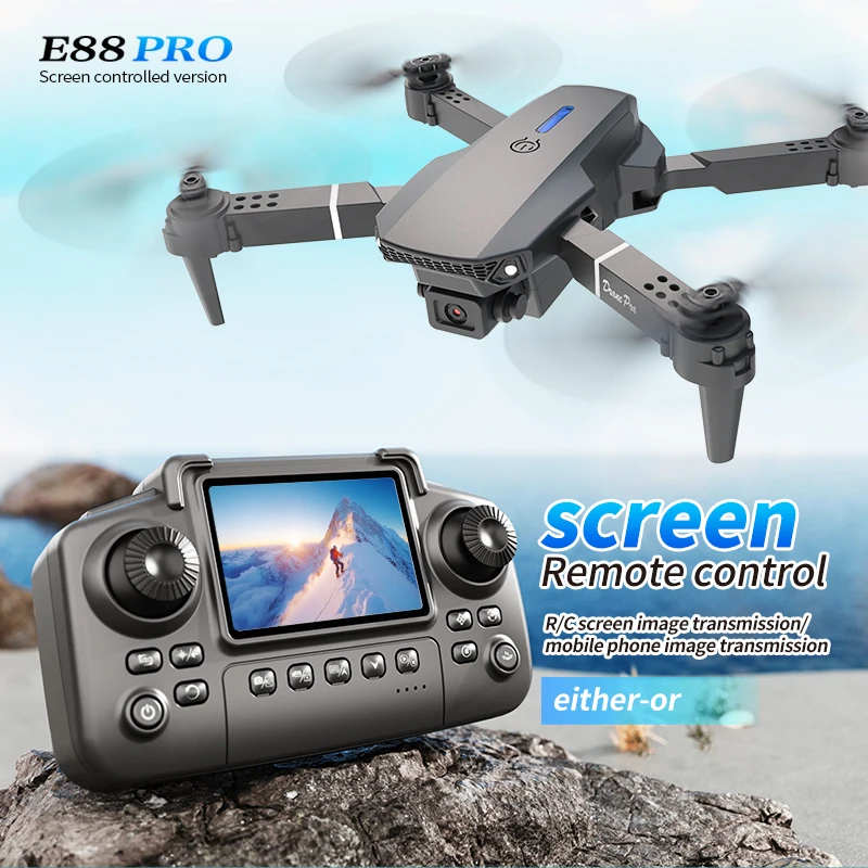 Hobby Rc Quadcopters - 전문 E88 프로 드론 스크린 8K