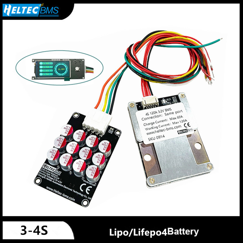 Lipo Battery 4S - BMS 3S4S 밸런스 100A 120A 160A