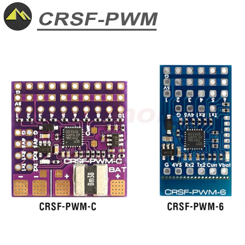 Tbs Fpv Crossfire - 새로운 오리지널 Matek CRSF-PWM 변환기 CRSF-PWM-6