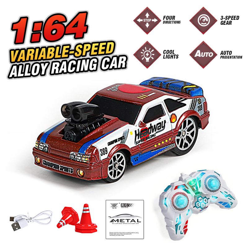 Rc Hobbyking Shop - 1:64 합금 Rc 드리프트 레이싱 장난감