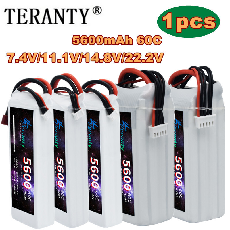 Lipo Battery 4S - TERANTY 5600mAh 60C 2S 3S 4S