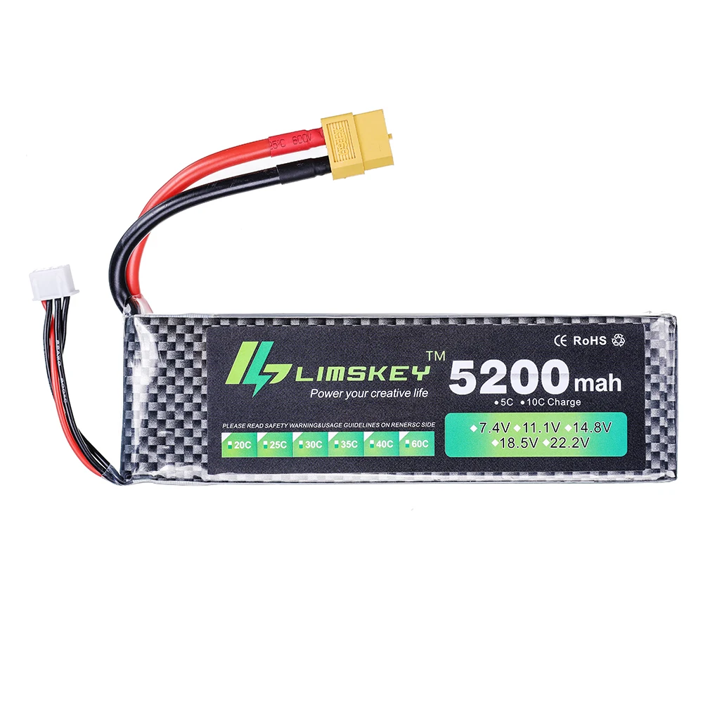 림스키 파워 배터리 7.4V 5200mAh 배터리 30 - Hobby Rc Quadcopters 리뷰 및 가격
