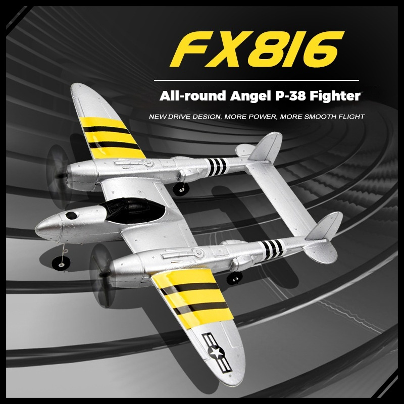 FX816 RC 비행기 P38 전투기 고정익 글라이더  - Rc Glider Foam Wing 리뷰 및 가격