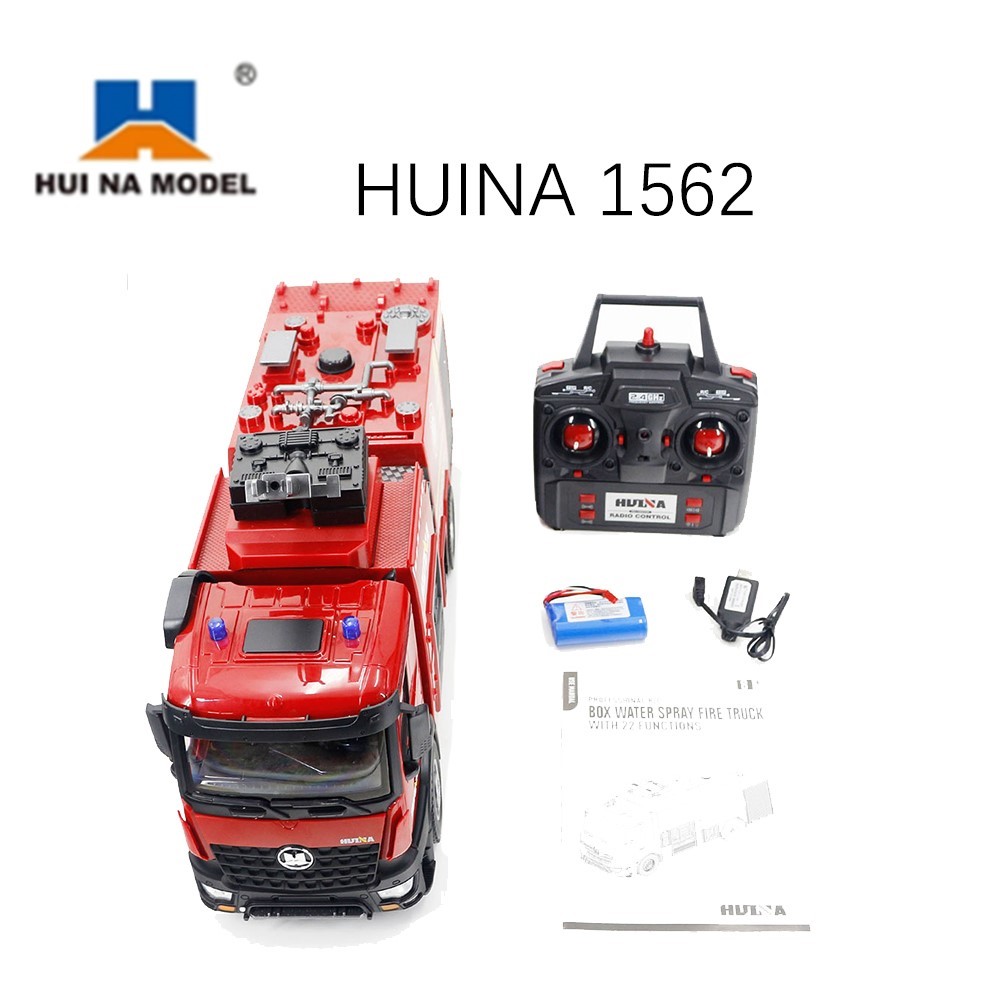 미국산 HUINA 15621/14 RC 소방차 물 분사 - Rc Hobby Light 리뷰 및 가격
