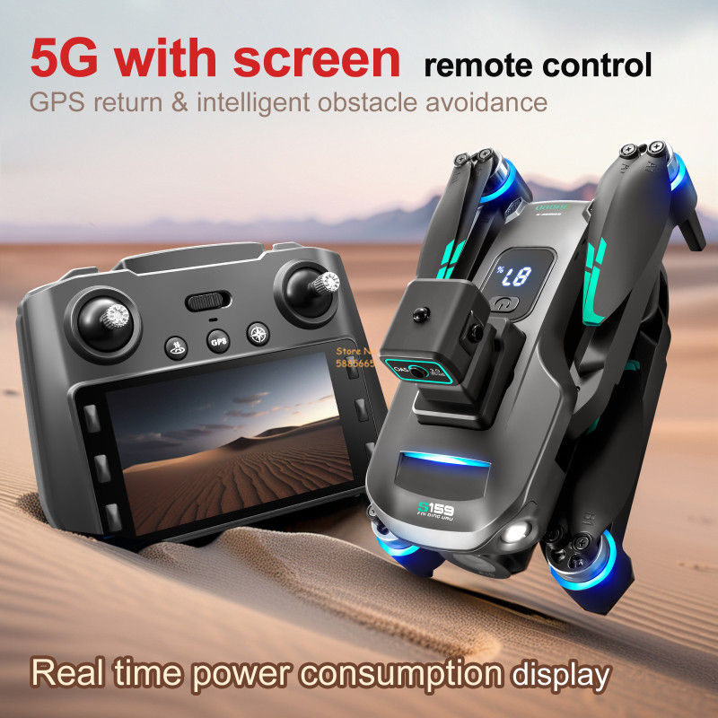 8K 듀얼 카메라 5G WIFI FPV 원격 제어 Qu - Hobby Rc Quadcopters 리뷰 및 가격