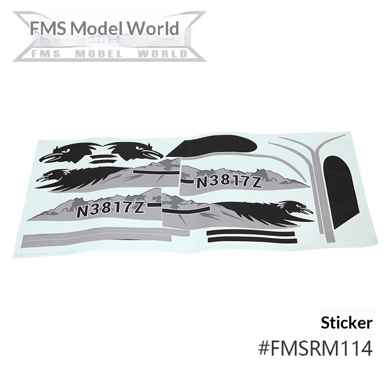 FMS RC 비행기 데칼 1700mm PA-18 수륙양 - Rc Hobby Rc 리뷰 및 가격