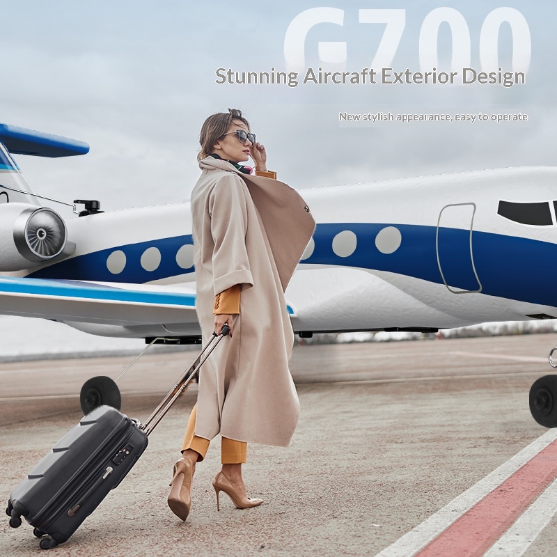 새로운 Z67 원격 조종 비행기 걸프스트림 G700 여 - Rc Glider Foam Wing 리뷰 및 가격