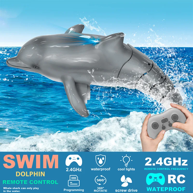 Rc 보트 2.4G 원격 제어 돌고래 빛 시뮬레이션 전 - Rc Hobbyking Shop 리뷰 및 가격