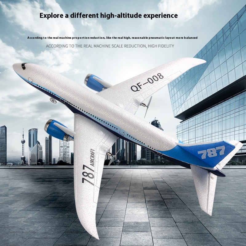 Qf008 RC 비행기 787 3채널 원격 조종 항공기 - Rc Glider Foam Wing 리뷰 및 가격
