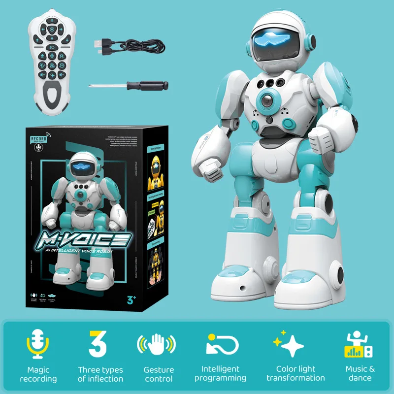 지능형 음성 로봇 제스처 원격 제어 프로그래밍 음악 춤 - Rc Hobbyking Shop 리뷰 및 가격
