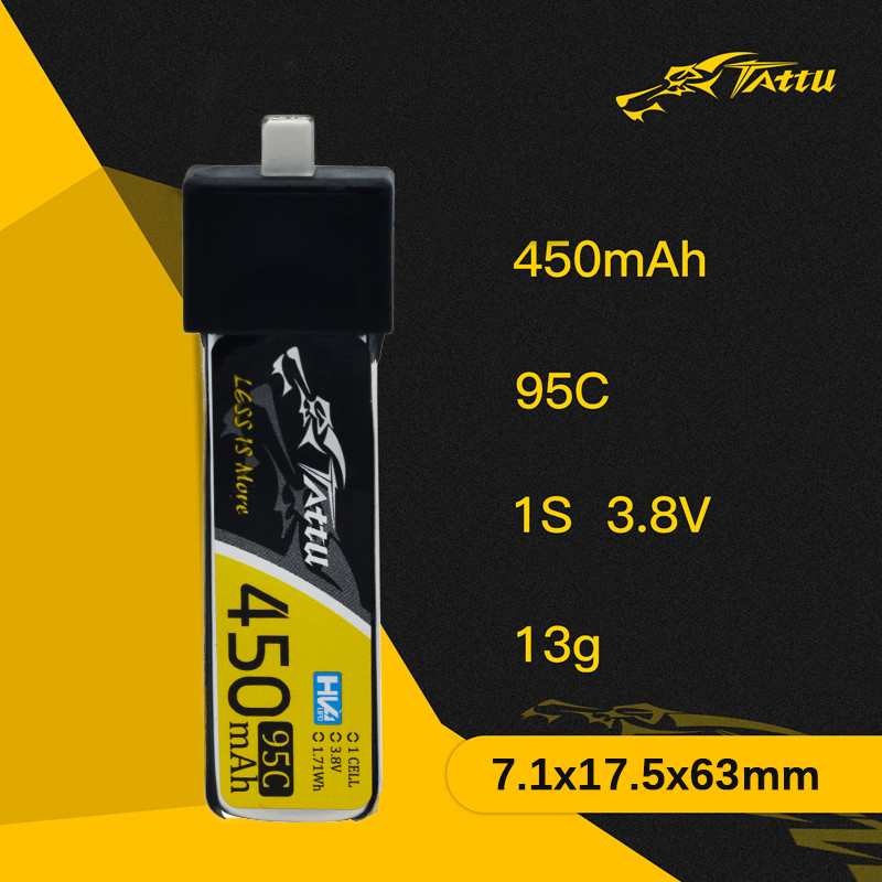 3Pcs 새로운 TATTU 450/500/550mAh  - Lipo Battery 4S 리뷰 및 가격