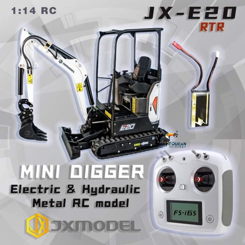 RTR JX E20 RC 미니 굴삭기 1/14 스케일  - Rc Hobby Light 리뷰 및 가격