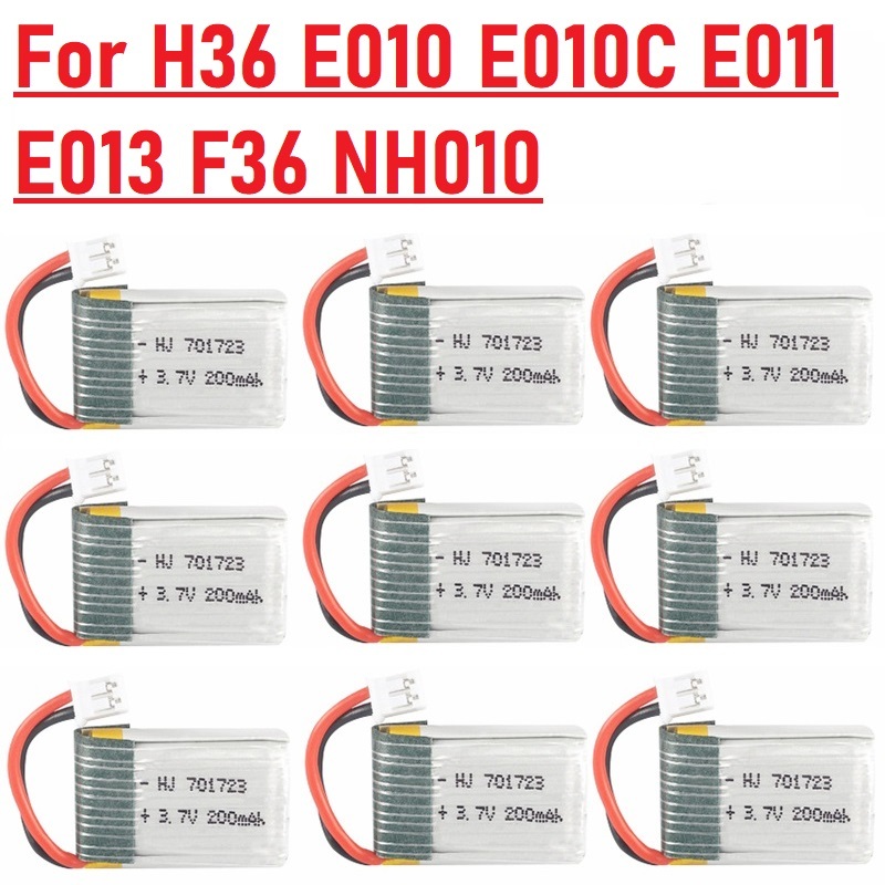 1-20pcs 3.7v 200mah 701723 H36 - Hobby Rc Quadcopters 리뷰 및 가격